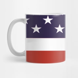 Stars and Stripes Red White and Blue USA Flag Mug